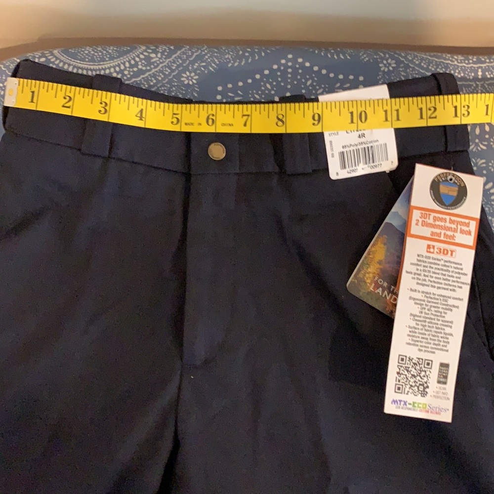 Perfection Navy Women's Uniform Super long Dress Trousers - 2 Pairs - Picture 2 of 3